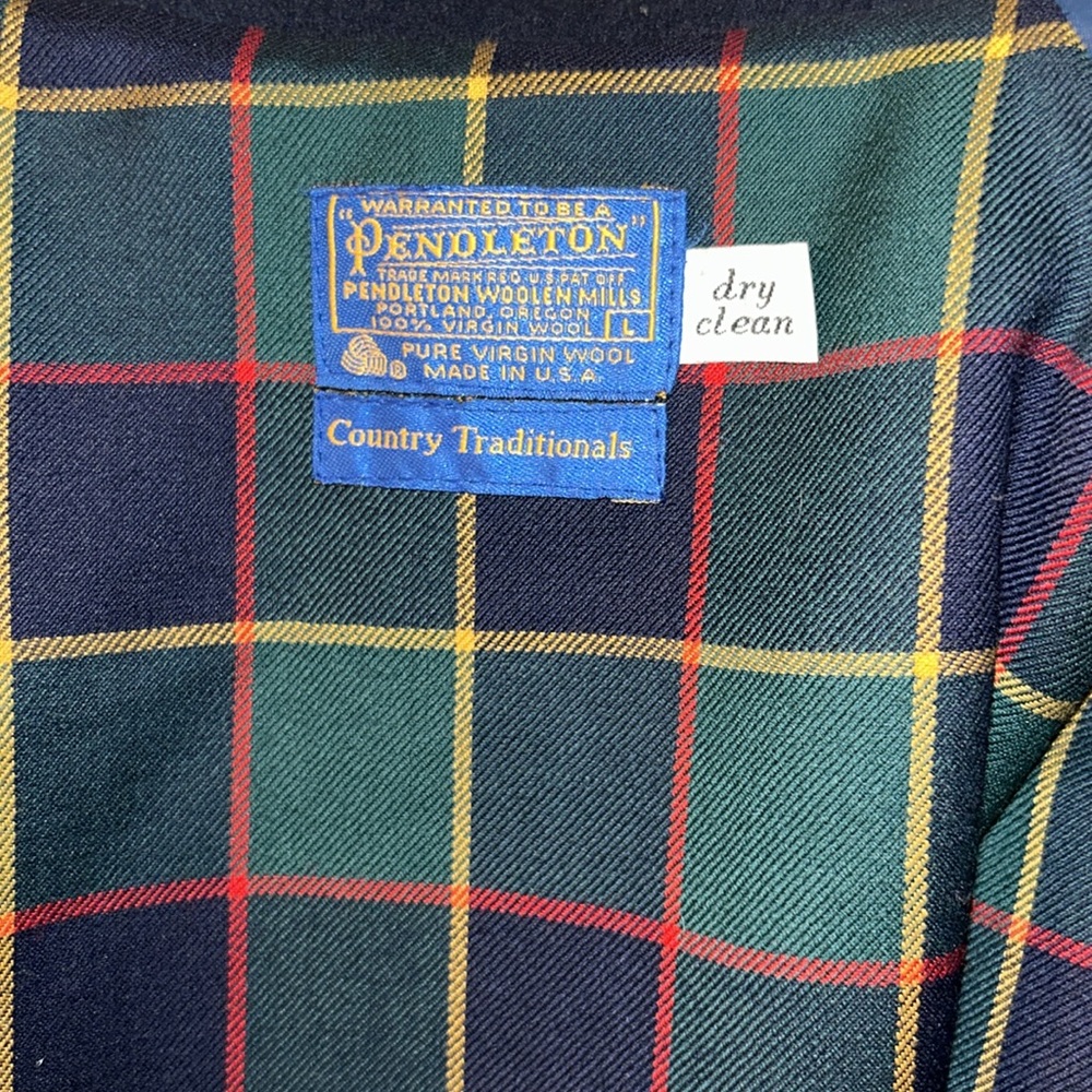 Pendleton Navy Wool Jacket - Picture 6 of 6